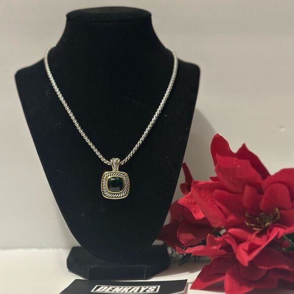 GLAMOUR DENKAYS FASHION NECKLACE - Picture 2 of 10